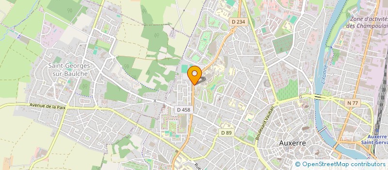 localisation de l'entreprise MADAME ANNE TOMA à AUXERRE