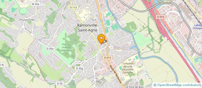 localisation de l'entreprise MADAME ANNE TONINATO à RAMONVILLE-SAINT-AGNE