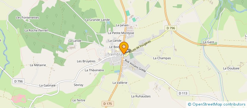 localisation de l'entreprise MADAME ANNE TONNERIEUX à VAL-COUESNON