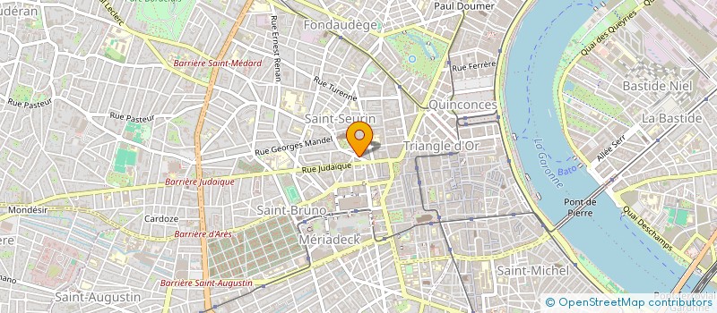 localisation de l'entreprise MADAME ANNE TOSI  BORDEAUX