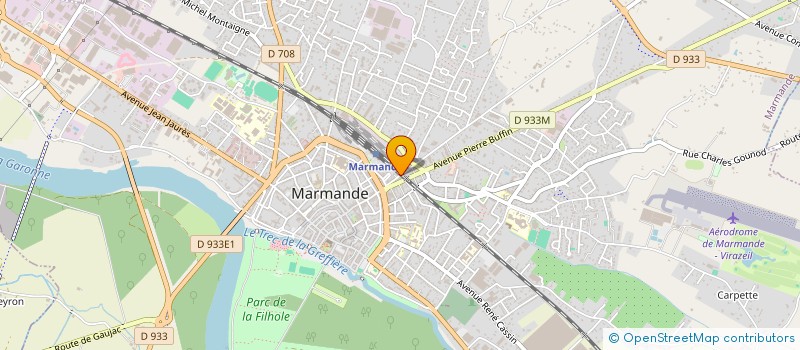 localisation de l'entreprise MADAME ANNE TOUERY à MARMANDE