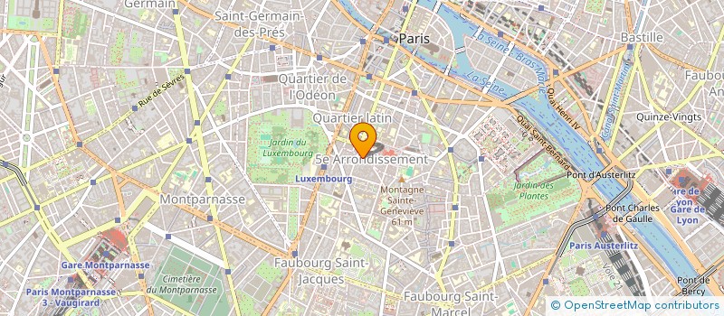 localisation de l'entreprise MADAME ANNE TOURNILLON  PARIS