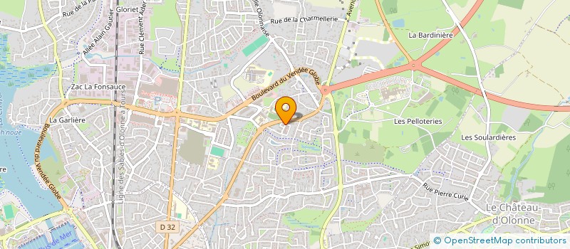 localisation de l'entreprise MADAME ANNE TRANCHANT à LES SABLES D'OLONNE