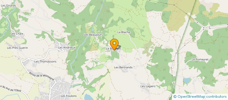 localisation de l'entreprise MADAME ANNE TRIPON  CHORGES