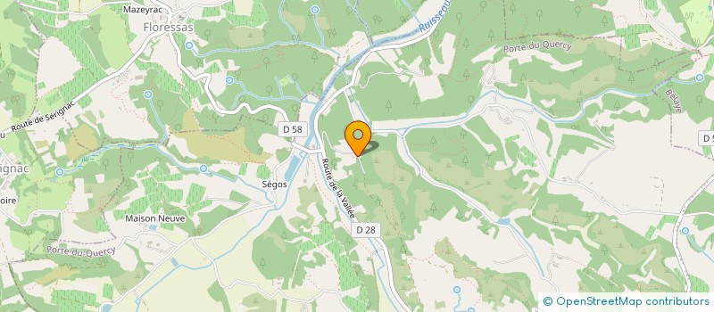 localisation de l'entreprise MADAME ANNE TROLLUX  PORTE-DU-QUERCY