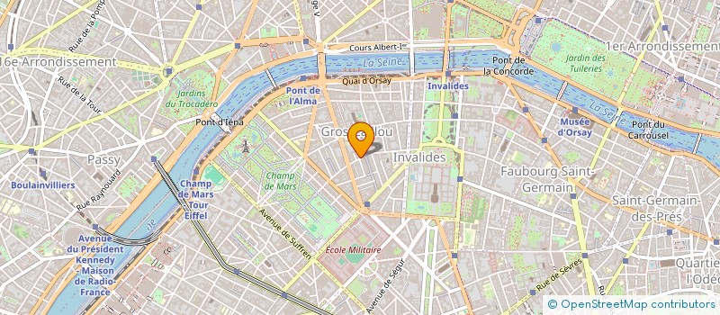 localisation de l'entreprise MADAME ANNE TRUSCELLI  PARIS