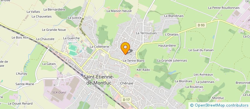 localisation de l'entreprise MADAME ANNE TUAL  SAINT-ETIENNE-DE-MONTLUC