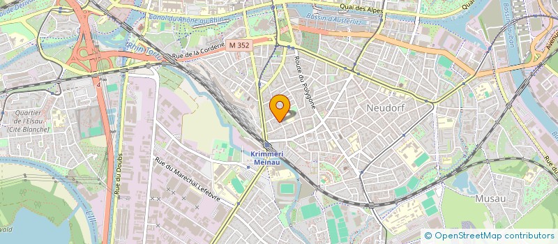 localisation de l'entreprise MADAME ANNE ULRICH à STRASBOURG
