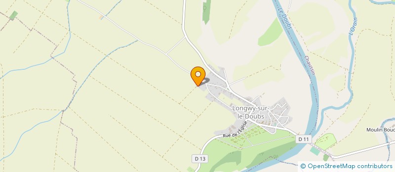 localisation de l'entreprise MADAME ANNE VAGNER  CHAUSSIN