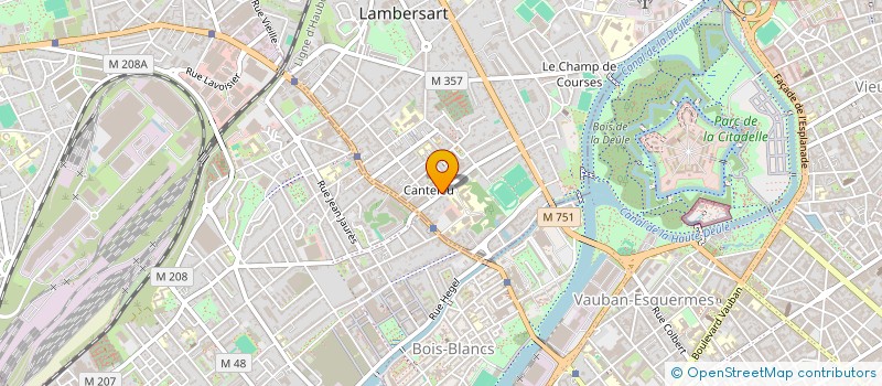 localisation de l'entreprise MADAME ANNE-VALENTINE VERET - LEMARINIER à LAMBERSART