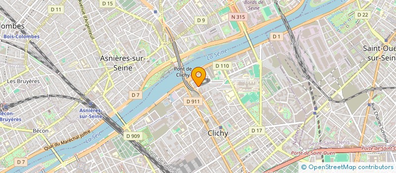localisation de l'entreprise MADAME ANNE VALENZA à CLICHY