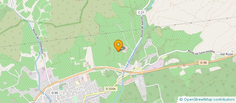 localisation de l'entreprise MADAME ANNE VALERIE BOISGIRARD à LA LONDE-LES-MAURES