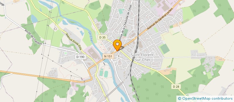 localisation de l'entreprise MADAME ANNE-VALERIE BONNEL  LEVET