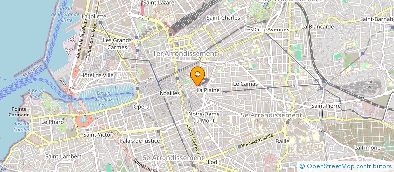 localisation de l'entreprise MADAME ANNE-VALERIE BOUNIOL à MARSEILLE