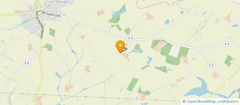 localisation de l'entreprise MADAME ANNE VALERIE CHAUVIRE à BEAUPREAU-EN-MAUGES