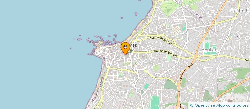 localisation de l'entreprise MADAME ANNE-VALERIE FREI  ARCANGUES