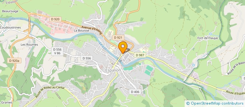 localisation de l'entreprise MADAME ANNE VALERO  SAINT-COME-D'OLT