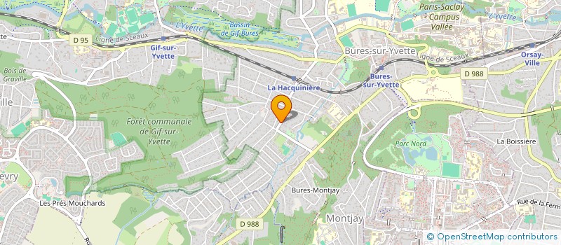 localisation de l'entreprise MADAME ANNE VALLIER à BURES-SUR-YVETTE