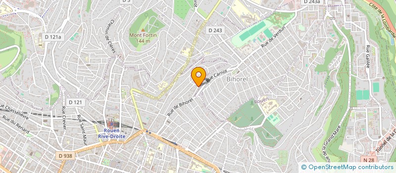 localisation de l'entreprise MADAME ANNE VALTIER à ROUEN