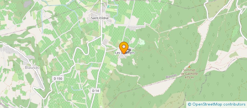 localisation de l'entreprise MADAME ANNE VAN EVERCOOREN  BLAUVAC