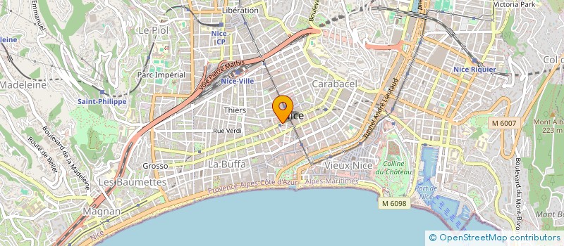 localisation de l'entreprise MADAME ANNE VAN ZANDIJCKE  NICE