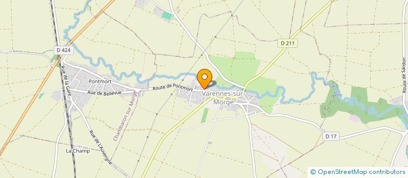 localisation de l'entreprise MADAME ANNE VANDENSCHRICK  VARENNES-SUR-MORGE