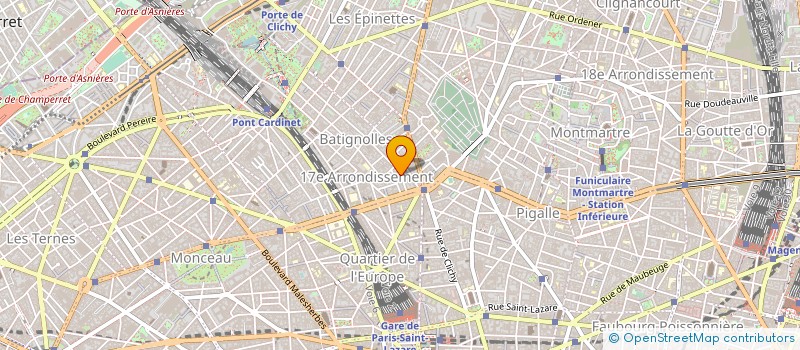 localisation de l'entreprise MADAME ANNE VANDERLEENEN à PARIS