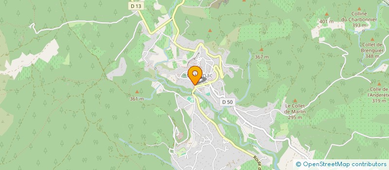 localisation de l'entreprise MADAME ANNE VANSUYT à COTIGNAC