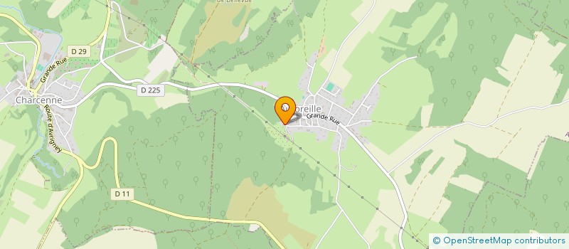 localisation de l'entreprise MADAME ANNE VAUBOURG  AUTOREILLE