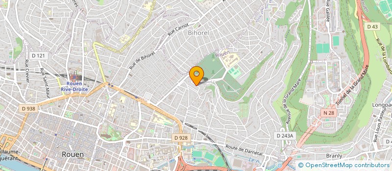 localisation de l'entreprise MADAME ANNE VAUDRY  ROUEN