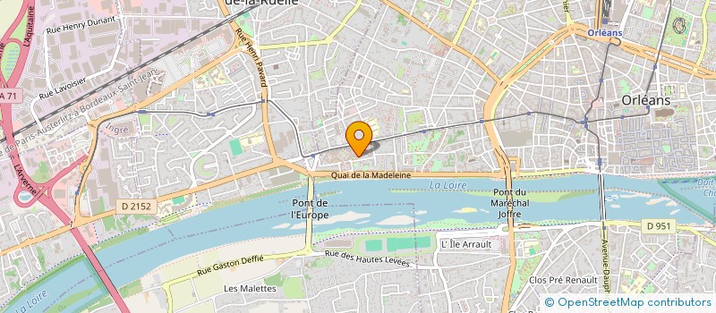 localisation de l'entreprise MADAME ANNE VAUTARD  ORLEANS