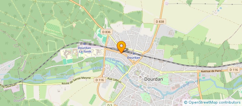 localisation de l'entreprise MADAME ANNE VEAUTE à DOURDAN