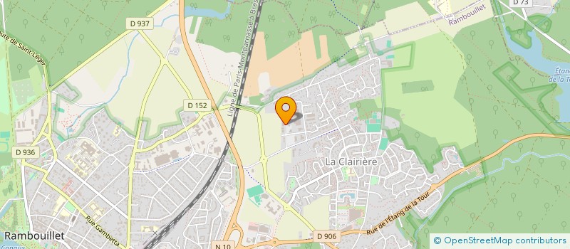 localisation de l'entreprise MADAME ANNE VEDRENNE à RAMBOUILLET