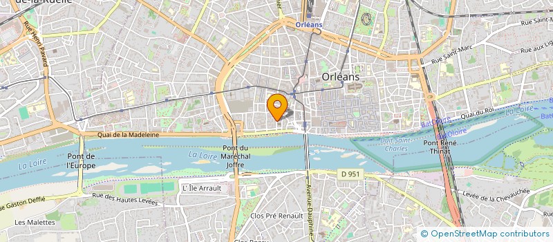 localisation de l'entreprise MADAME ANNE VELCHE à ORLEANS