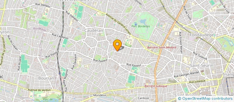 localisation de l'entreprise MADAME ANNE VERINE à BORDEAUX