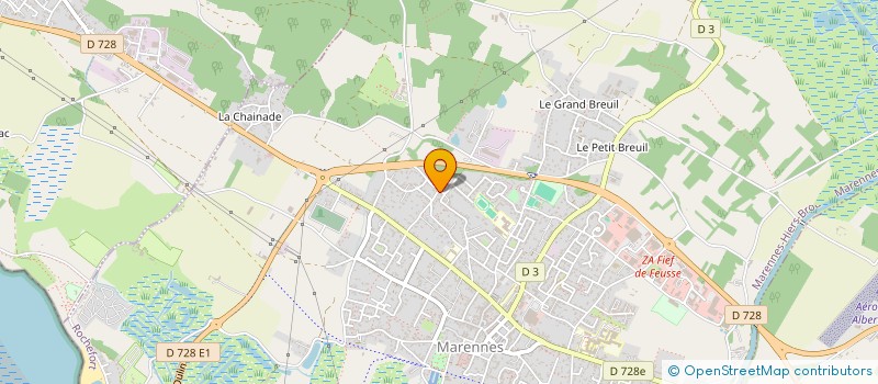 localisation de l'entreprise MADAME ANNE VERJAT  MARENNES-HIERS-BROUAGE