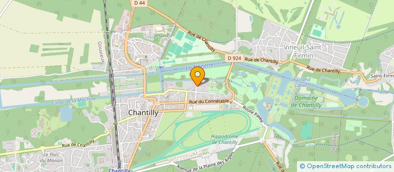 localisation de l'entreprise MADAME ANNE VETRIAK  CHANTILLY