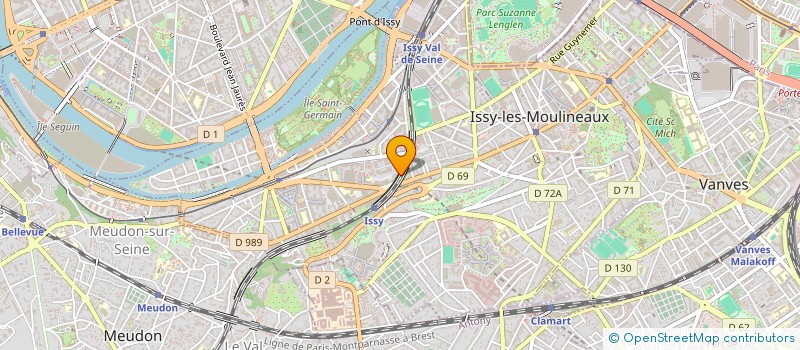 localisation de l'entreprise MADAME ANNE VIGNAL à ISSY-LES-MOULINEAUX