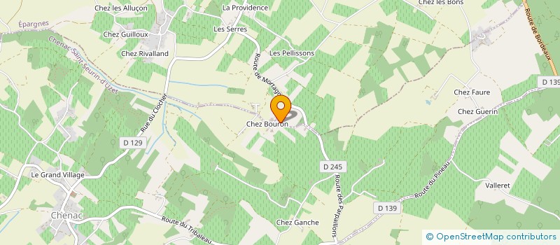localisation de l'entreprise MADAME ANNE VILLARD à EPARGNES