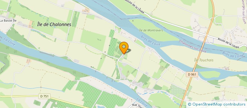 localisation de l'entreprise MADAME ANNE VILLENEUVE  CHALONNES-SUR-LOIRE