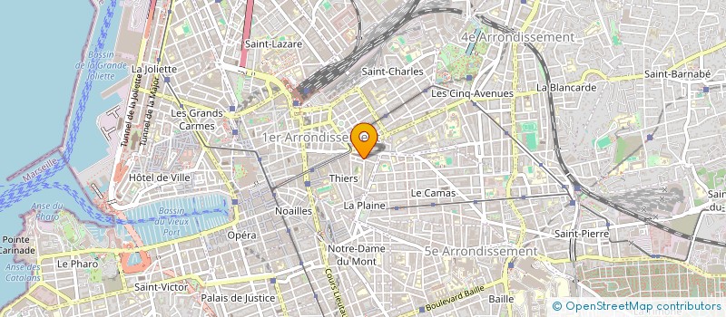 localisation de l'entreprise MADAME ANNE VILLERET à MARSEILLE