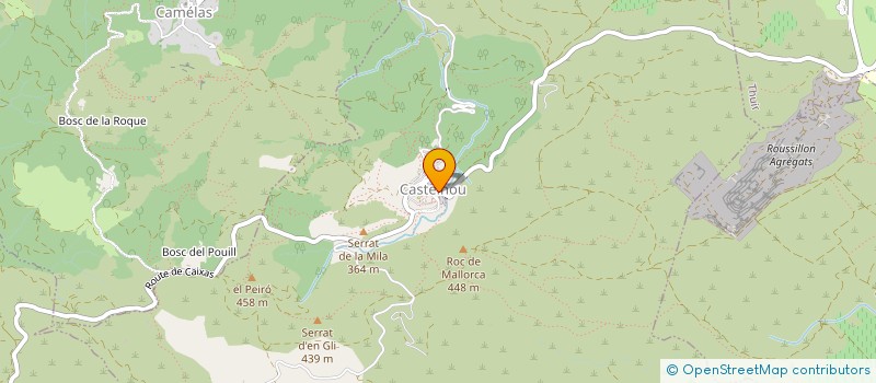 localisation de l'entreprise MADAME ANNE VINCE  CASTELNOU