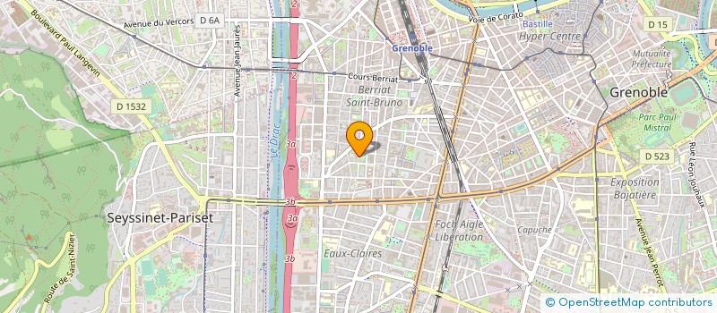 localisation de l'entreprise MADAME ANNE VIOSSAT  GRENOBLE