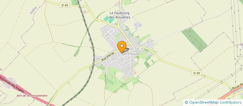 localisation de l'entreprise MADAME ANNE VISTICOT  FARBUS