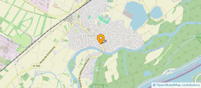 localisation de l'entreprise MADAME ANNE VIX  LA WANTZENAU