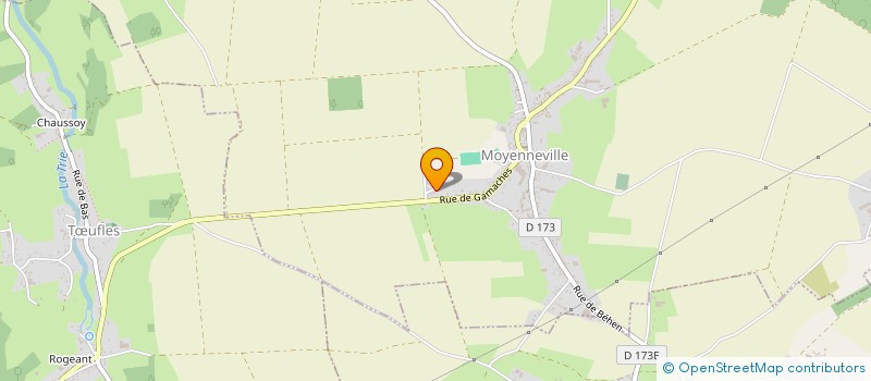 localisation de l'entreprise MADAME ANNE WADOUX  MOYENNEVILLE