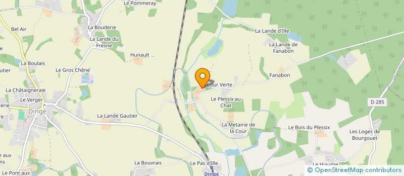 localisation de l'entreprise MADAME ANNE WAEYAERT  DINGE