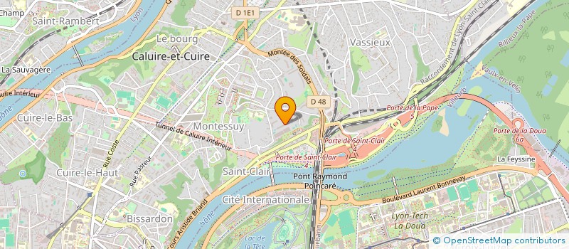 localisation de l'entreprise MADAME ANNE WALTER à CALUIRE-ET-CUIRE