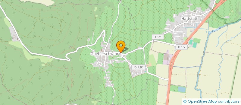 localisation de l'entreprise MADAME ANNE WERTH  GUEBERSCHWIHR