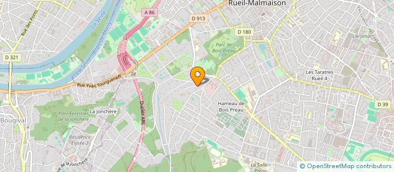 localisation de l'entreprise MADAME ANNE WESPISER à RUEIL-MALMAISON